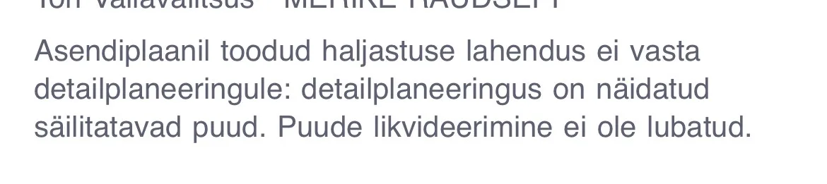 kuvatõmmis ametniku tagasilükkamise otsusest