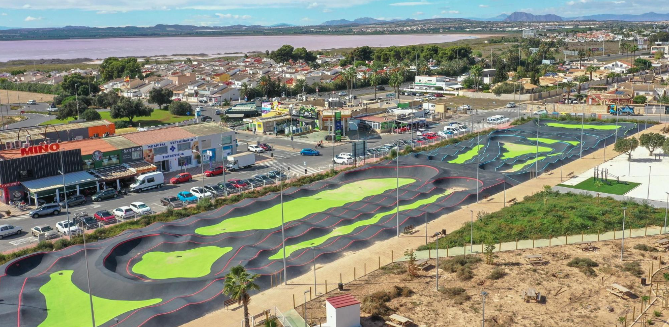 Parque La Siesta Torreviejas ja talvine ilm Hispaanias