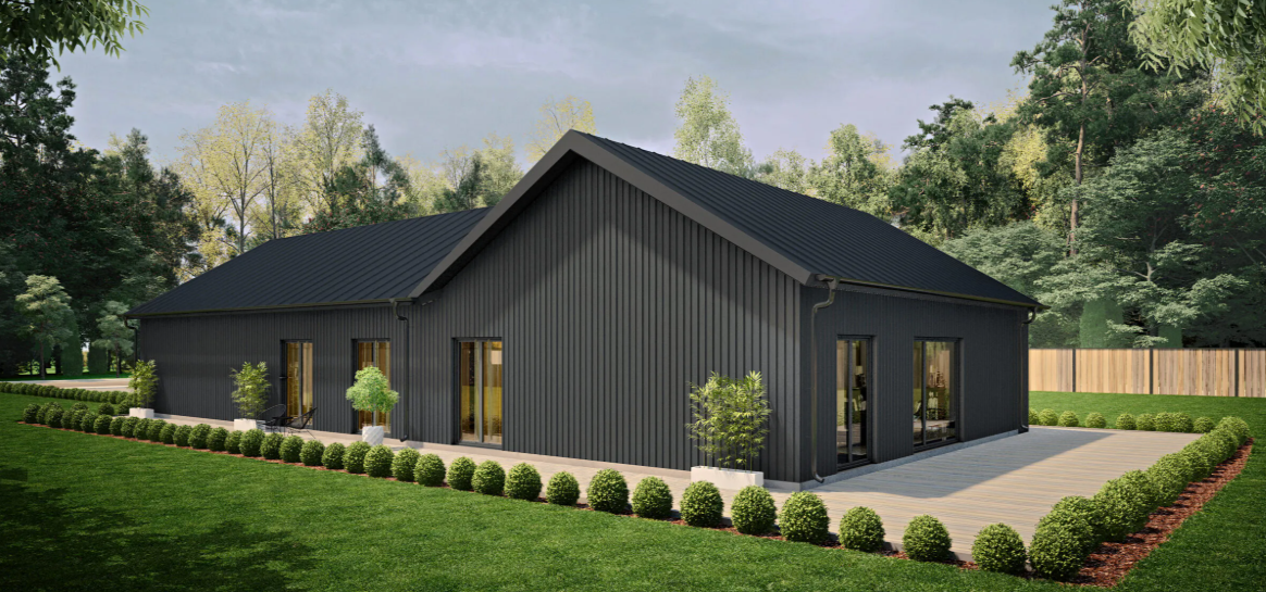 Timberelement projekt 152 tagakülje 3d pilt